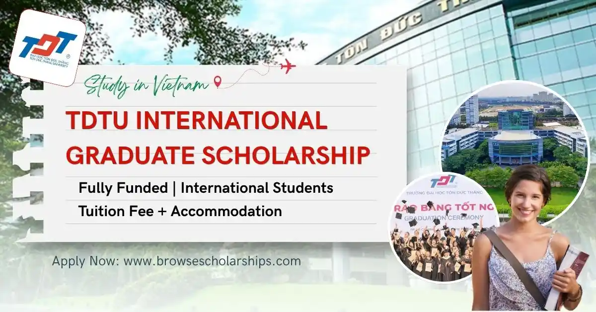 TDTU-International-Graduate-Scholarship PhD Scholarships