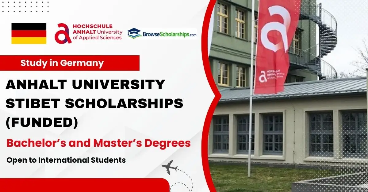 anhalt-university-stibet-scholarships Masters Scholarships