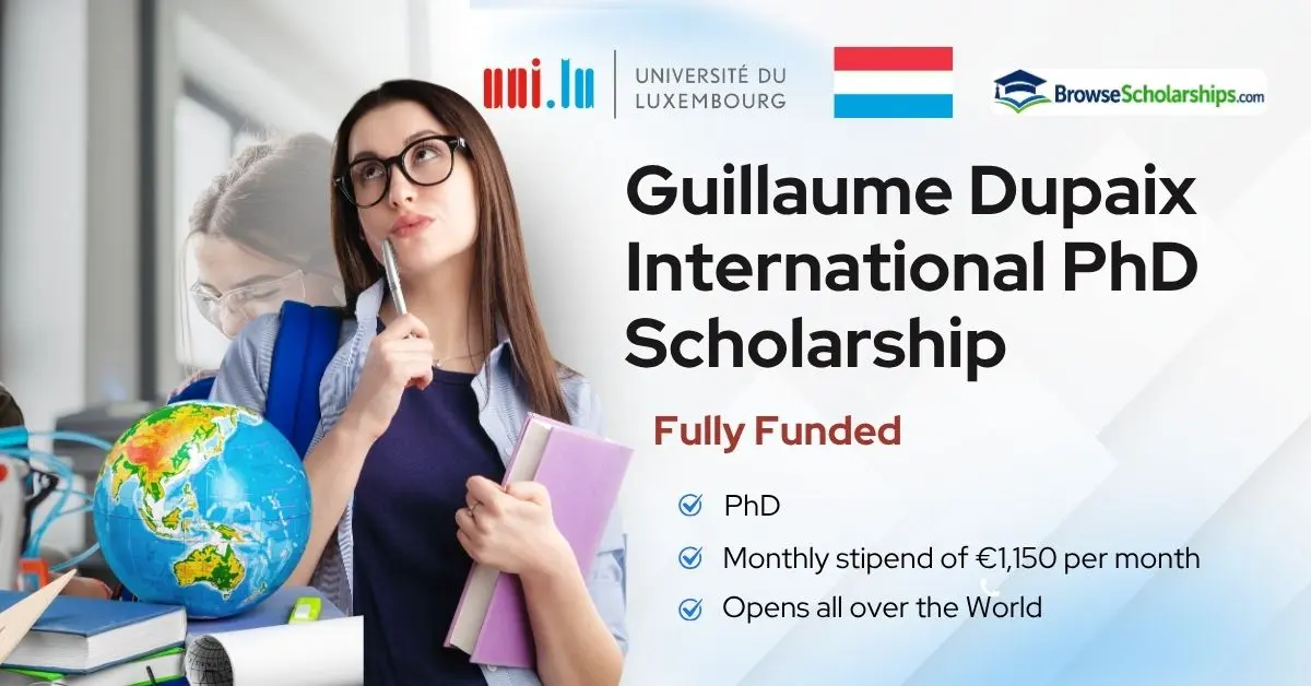 guillaume-dupaix-international-phd-scholarship Fully Funded Scholarships
