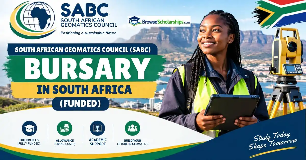 South African Geomatics Council SAGC Bursary