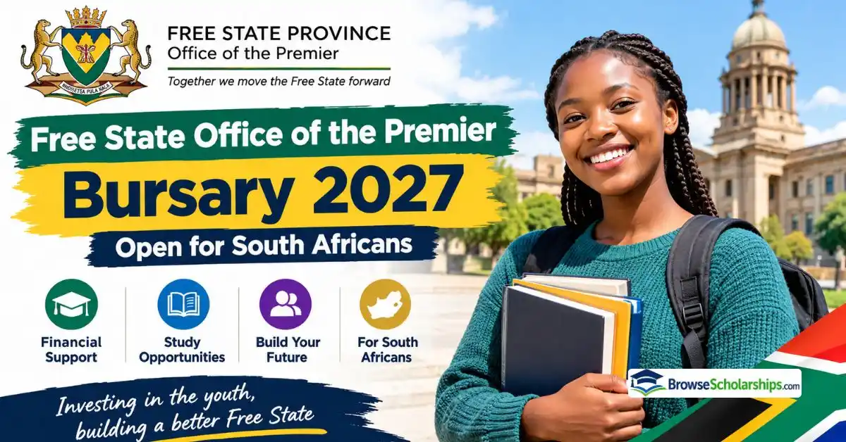 free-state-office-of-the-premier-bursary-south-africa Browse Scholarships