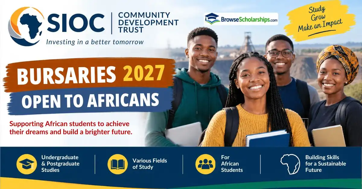 sioc-community-development-trust-bursaries Browse Scholarships